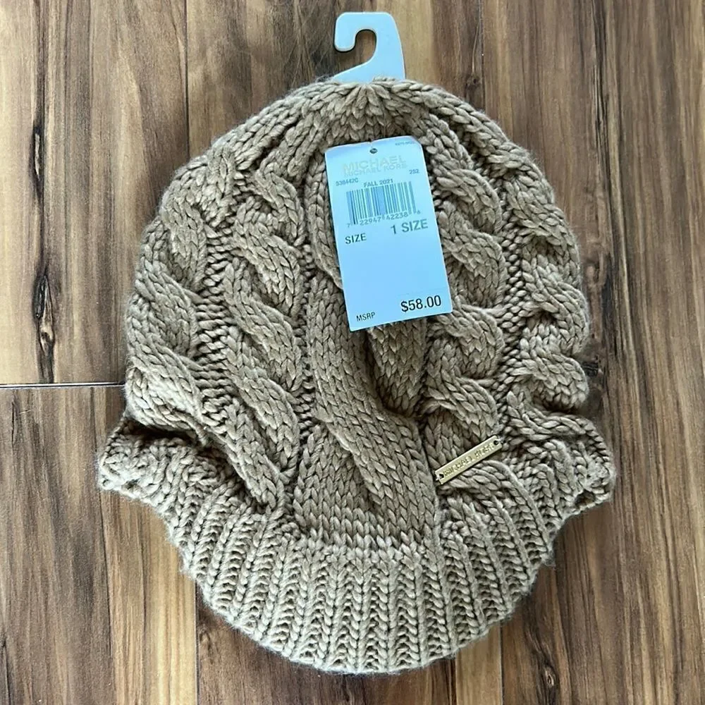 NEW Michael Kors Newsboy Hat